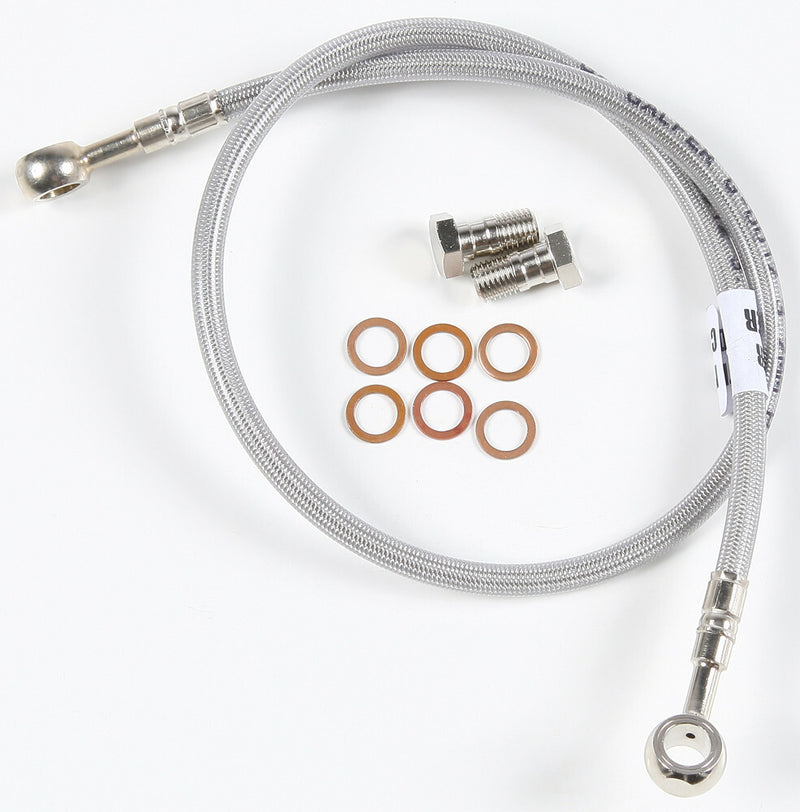 Gbrakes Brake Line Rear Long TRX 250R - FK003D146R+4 For Honda TRX250R / TRX250EX 2001-2008 | Yamaha Banshee 350 4x2 1990-2006