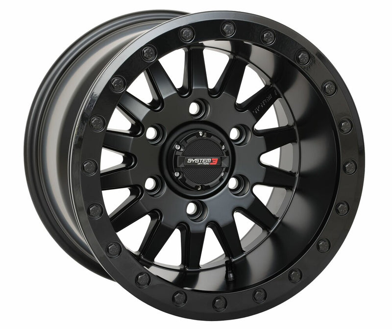 System 3 3-1585651 15S3-85651 SB8 WHEEL 15X10 5+5 (0MM) 6/5.5 MATTE BLACK