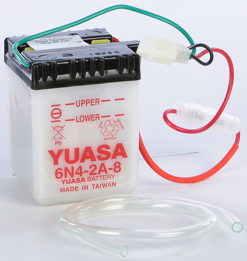 Yuasa 49-1629 YUAM2648A BATTERY 6N4-2A-8 CONVENTIONAL