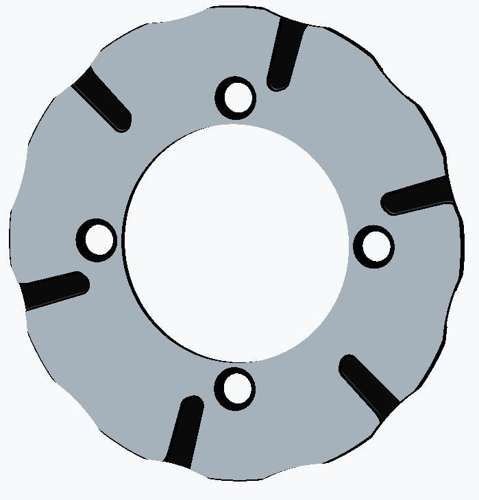 Braking Batfly Oversized Rotor POL - BY9015 Polaris UTVs 2017-2019