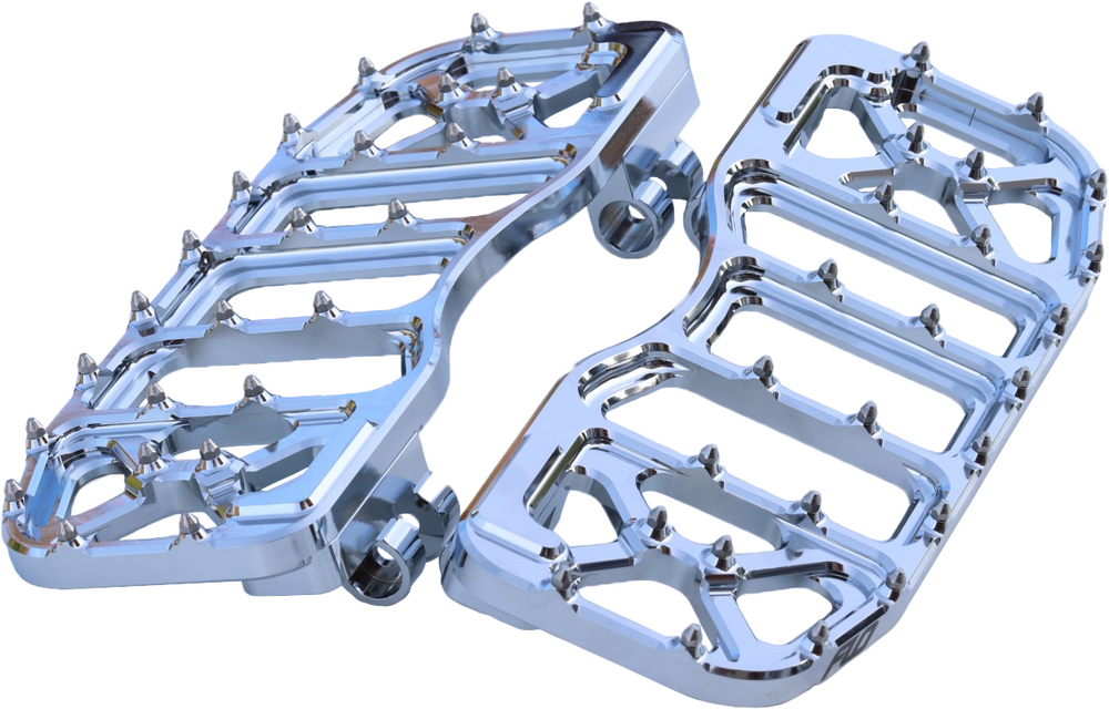 Flo Motorsports 122-8154 FPEG-800V5CR V5 FLOORBOARDS CHROME