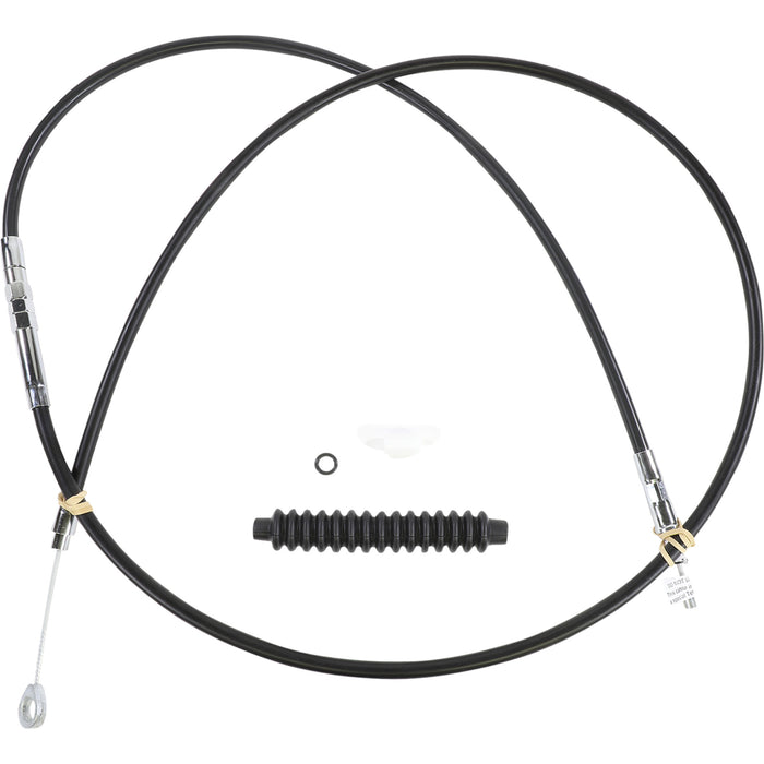 DRAG SPECIALTIES High-Efficiency Black Vinyl Clutch Cable