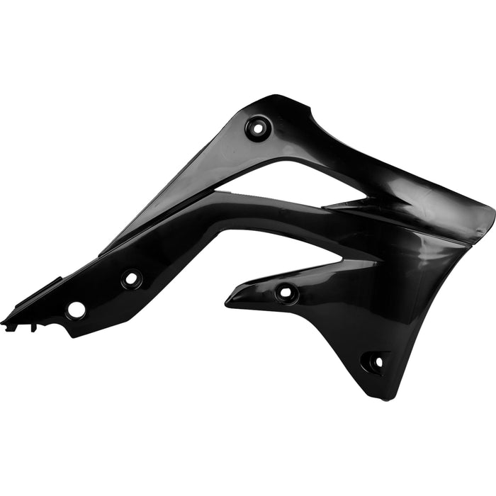POLISPORT 0520-2117 8415900003 Radiator Covers For Kawasaki Radiator Cover - Black - KX 450F