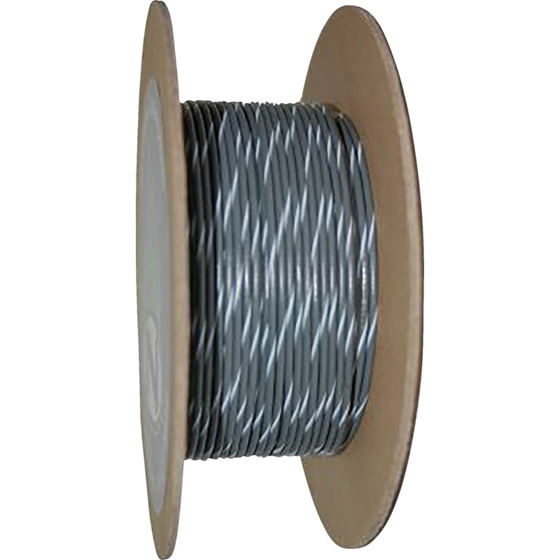 NAMZ 2120-1327 NWR-89-100-20 OEM Color Wire Spool 100' Wire Spool - 20 Gauge - Gray/White