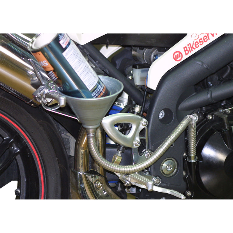 BIKESERVICE 3850-0703 BS2551 Flexible Spout Funnel Spout Funnel - Flexible