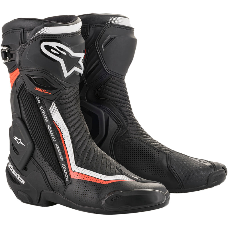 ALPINESTARS SMX Plus Vented Boots Black/White/Red - US / EU
