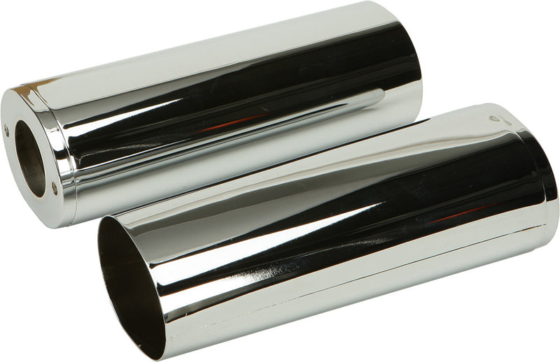 Harddrive 820-52372 301189 UPPER FORK TUBE COVERS CHROME TOURING 84-13 FLST 86-14