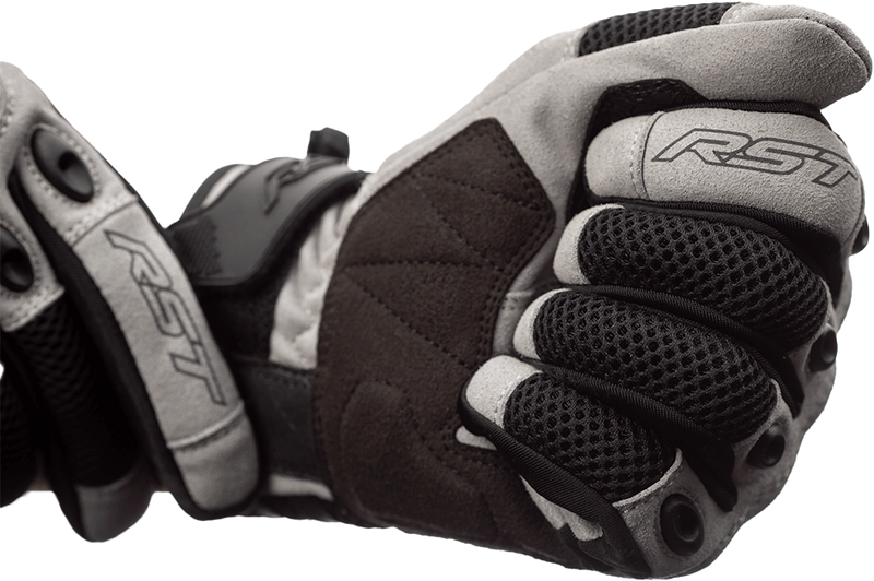 Rst 556-2951108 102951SIL-08 VENTILATOR-X CE GLOVE SILVER/BLACK SM