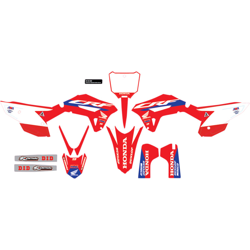 D'cor Visuals Graphic Kit - 20-10-941 Honda CRF450R 2021-2023