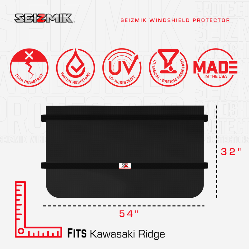 Seizmik Windshield Protector - 66-10129 Kawasaki Ridge 2024-2025