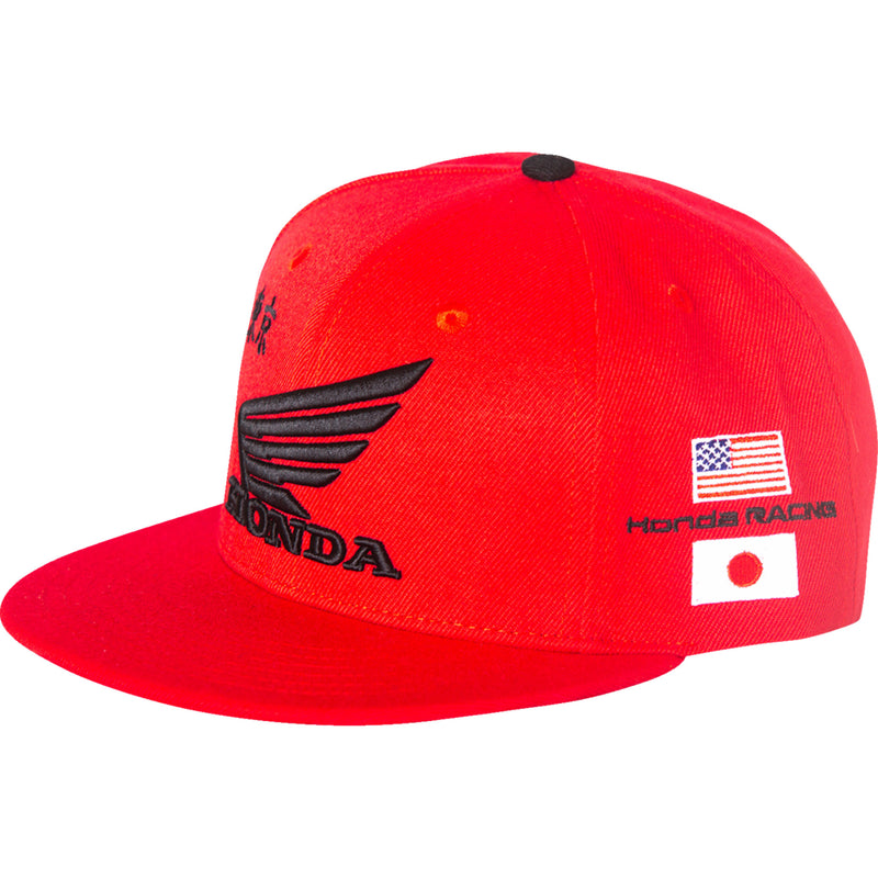 D'COR VISUALS 2501-4187 70-136-1 Honda Factory Hat red - one size