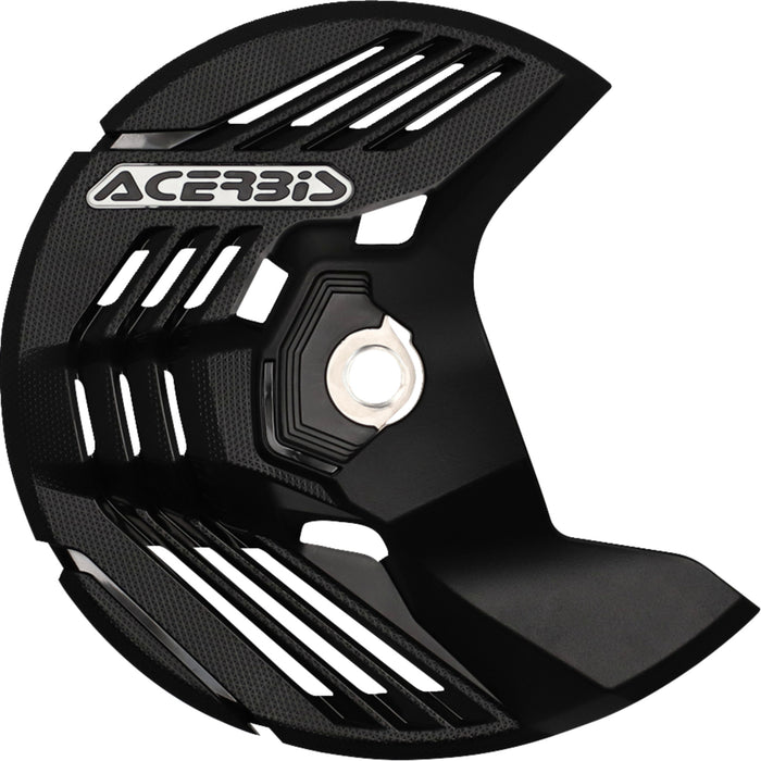 ACERBIS 0520-4048 2985050001 Linear Disc Cover Disc Cover - Linear - Black - Honda | Kawasaki | Sherco | Yamaha