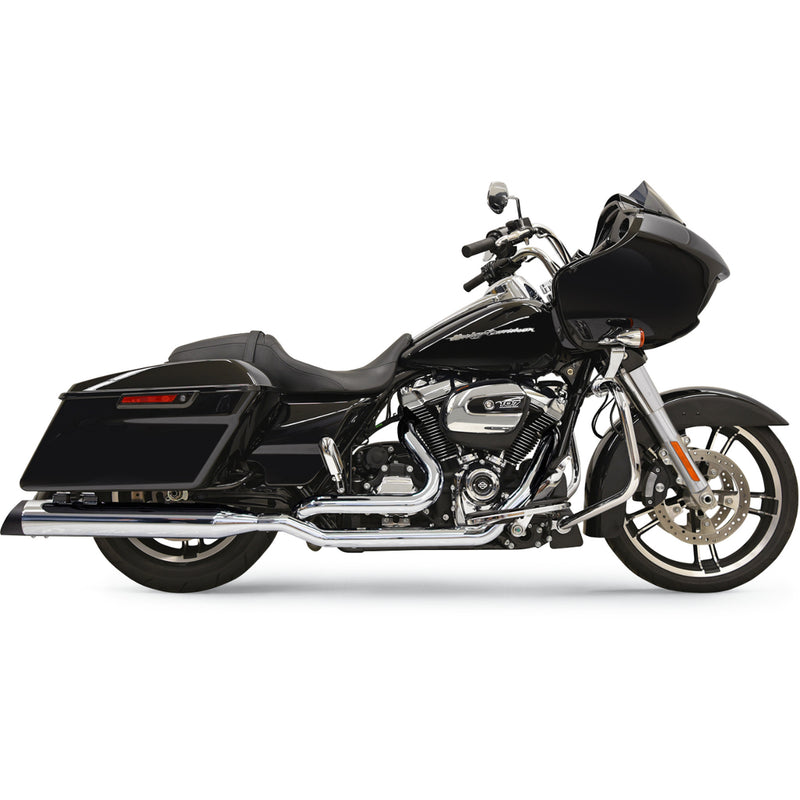 Bassani Xhaust True Dual Cross-Under Header - 11515A For Harley Touring 2017-2026