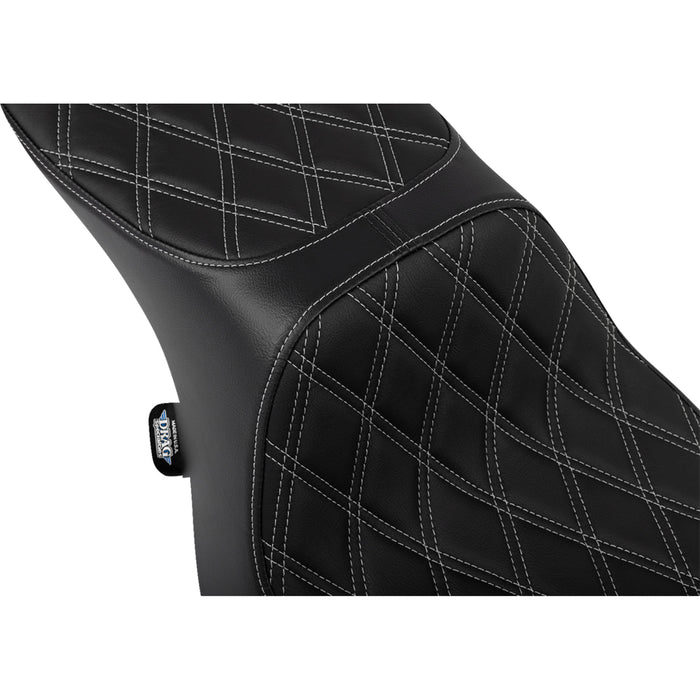 DRAG SPECIALTIES Performance Predator 2-Up Seat - w/o Backrest FLTR/FLHX '23-'24