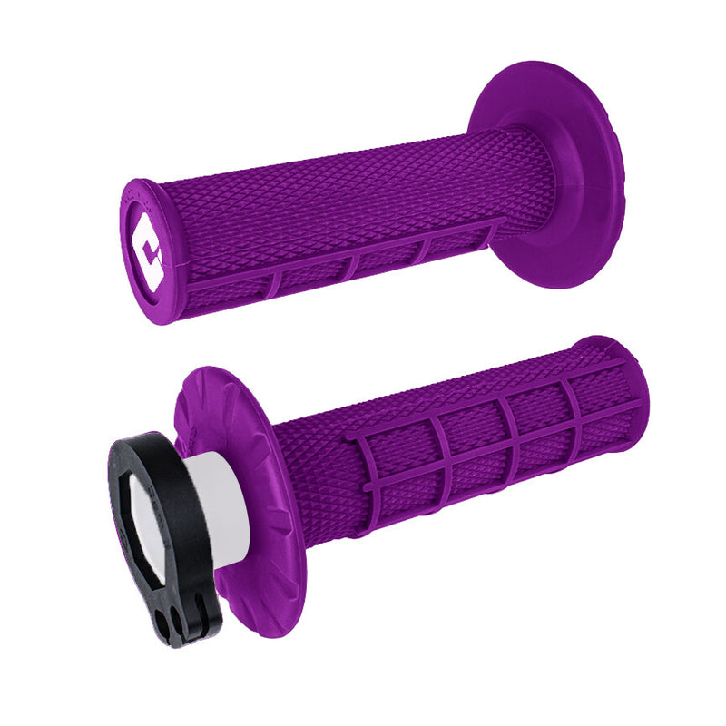 Odi 206-1099 H36HWPR HALF WAFFLE LOCK-ON GRIP PURPLE