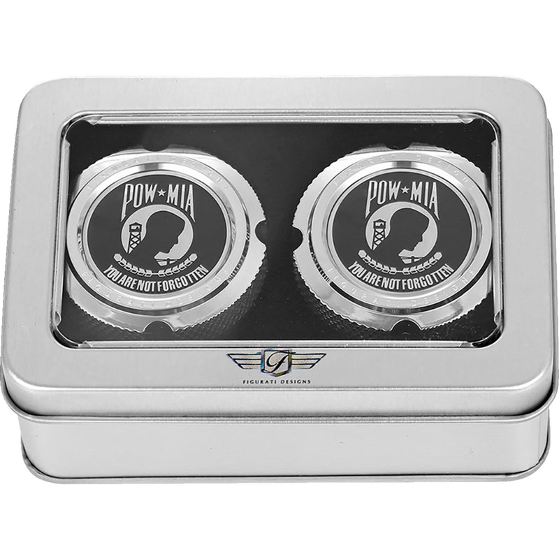 Figurati Designs Axle Nut Cover - FD50-FAC-SS For Harley Motorcycles 2002-2022