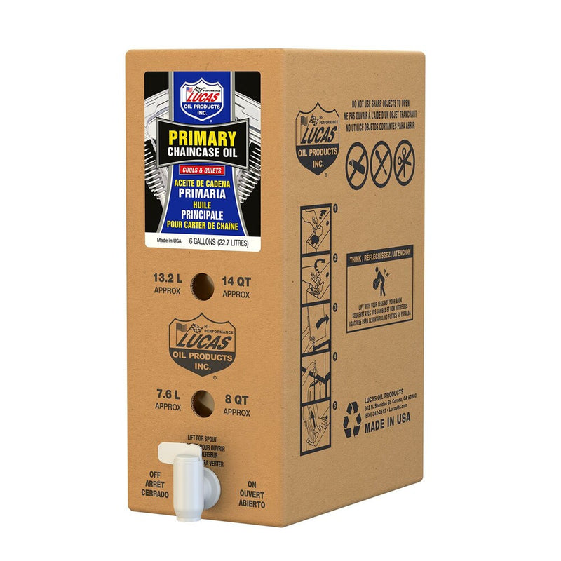 Lucas 58-50203 18045 PRIMARY V-TWIN CHAINCASE OIL 6GAL BOX
