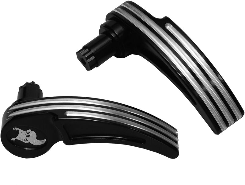 Kens Factory NL Saddlebag Lever Contrast FLH FLT ` - KFL-02 For Harley Touring 2014-2023