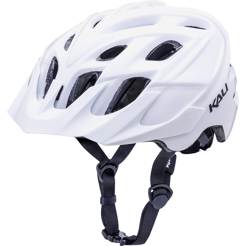 KALI 0151-0339 0221218126 Chakra Solo Solid Bicycle Helmet Chakra Solo Helmet - White - S/M