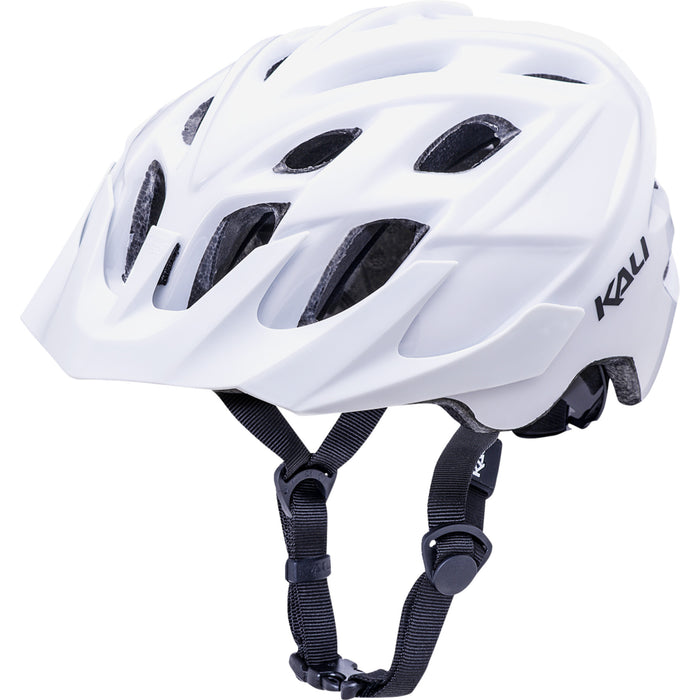 KALI 0151-0339 0221218126 Chakra Solo Solid Bicycle Helmet Chakra Solo Helmet - White - S/M
