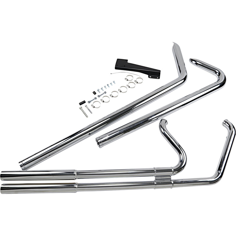 Vance & Hines Big Shot 2-Into-2 Exhaust System - 17923 For Harley Softail 1986-2011