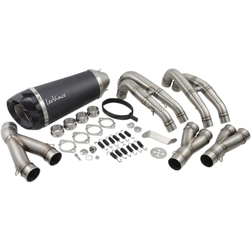 LEOVINCE 1810-2546 8482SNU Factory S Exhaust System Factory S Exhaust - Carbon Fiber - YZF-R6