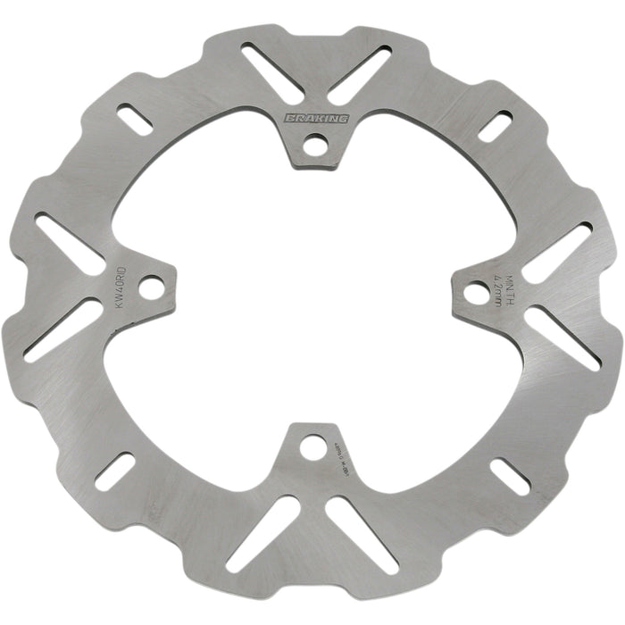 BRAKING 1710-0407 KW40RID Non-Directional STX Brake Rotor Brake Rotor - Rear - KW40RID