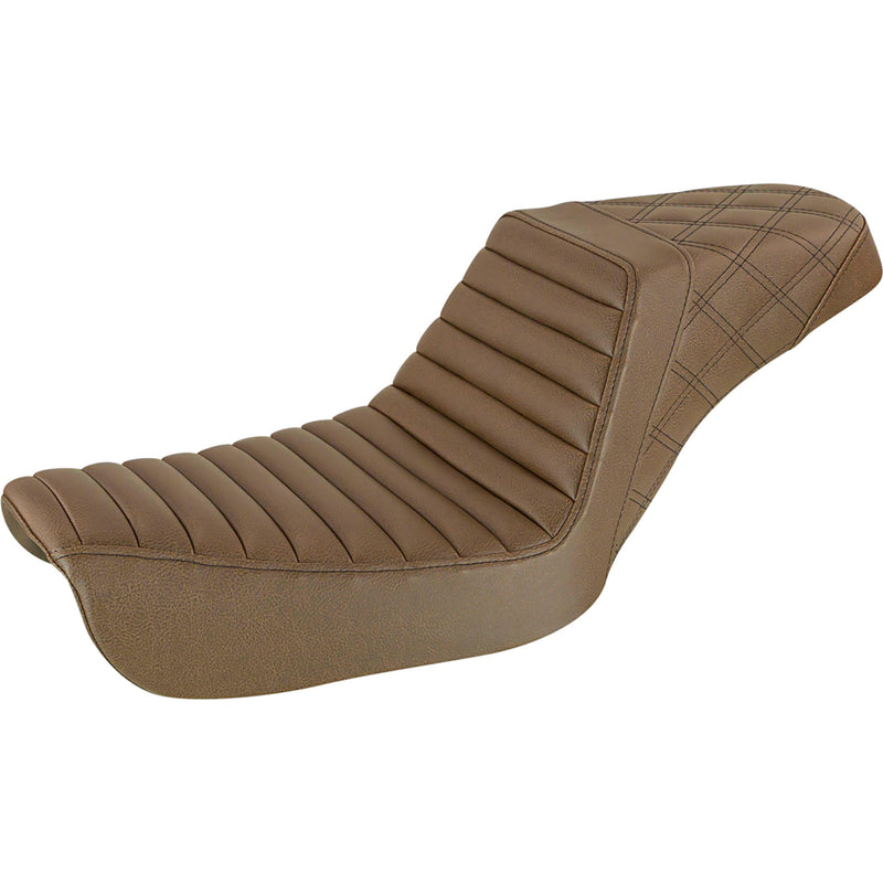 Saddlemen Step-Up Seat - 804-04-176BR For Harley Dyna 2004-2005