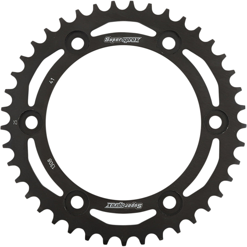 SUPERSPROX 1210-2536 RFE-1308-41-BLK Steel Rear Sprocket 41 tooth