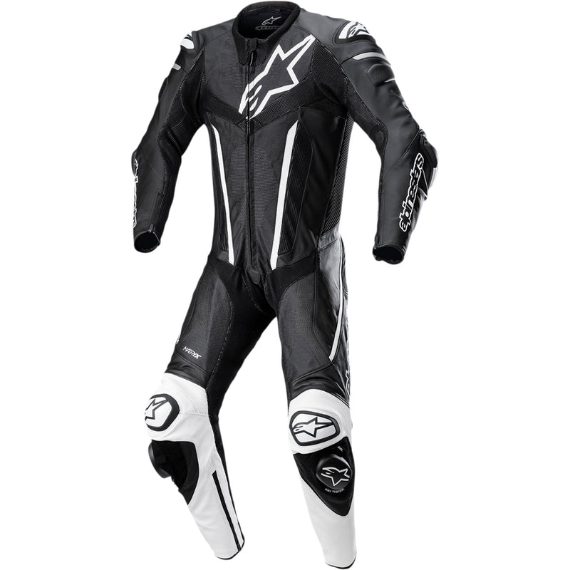 ALPINESTARS Fusion 1-Piece Suit Black/White - US / EU