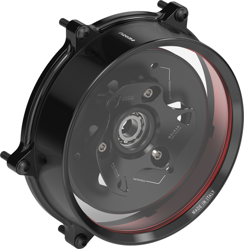 Rizoma 58-ZDM179B ZDM179B CLUTCH COVER BLACK DUC V2