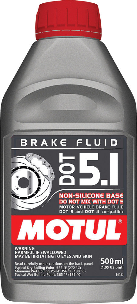 Motul 82-2151 100951 DOT 5.1 BRAKE FLUID .5L