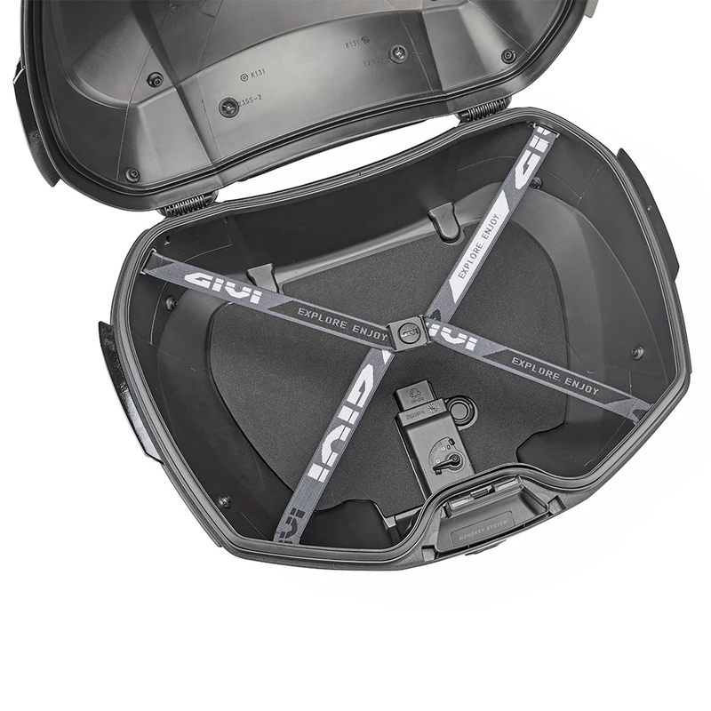 Givi 270-6753 V49NB V49NB AIR MONOKEY TOP CASE 49L BLACKOUT EDITION