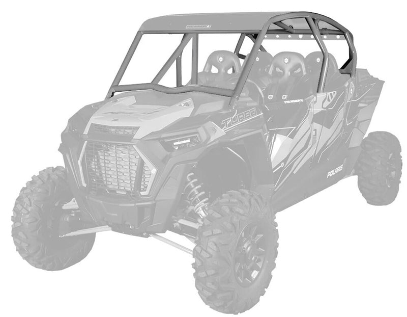 Pro Armor CAB Asylum Cage With V Intrusion Titanium Metallic - P194C028TM Polaris RZR 2019-2022