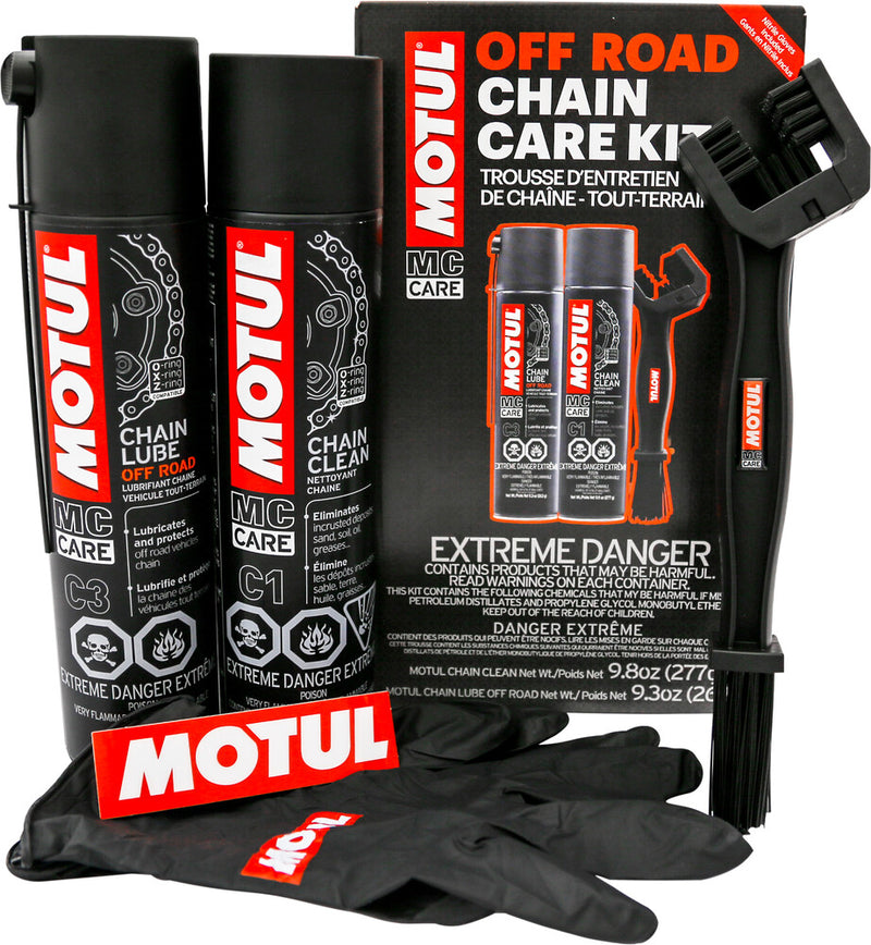 Motul 82-2218 109788 CHAIN CARE KIT OFFROAD