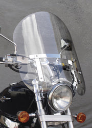 National Cycle NC125A 83-22 Harley XL/FXR/D/17-25 Hon/07+ Kaw Dakota 3 W/low Turn Signals Windshield-clr - User 1