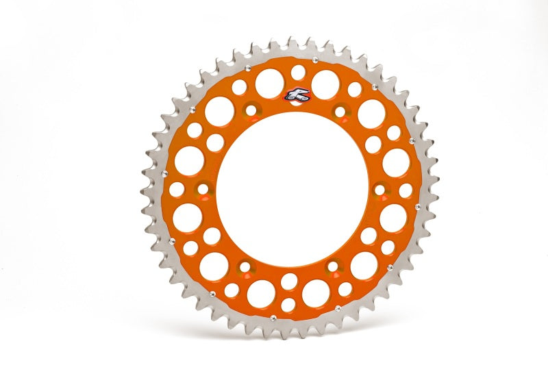 Renthal 2240-520-50GPOR 16-17 KTM 250 Exc/ 300 EXC Rear Twinring - Orange 520-50P Teeth - User 1