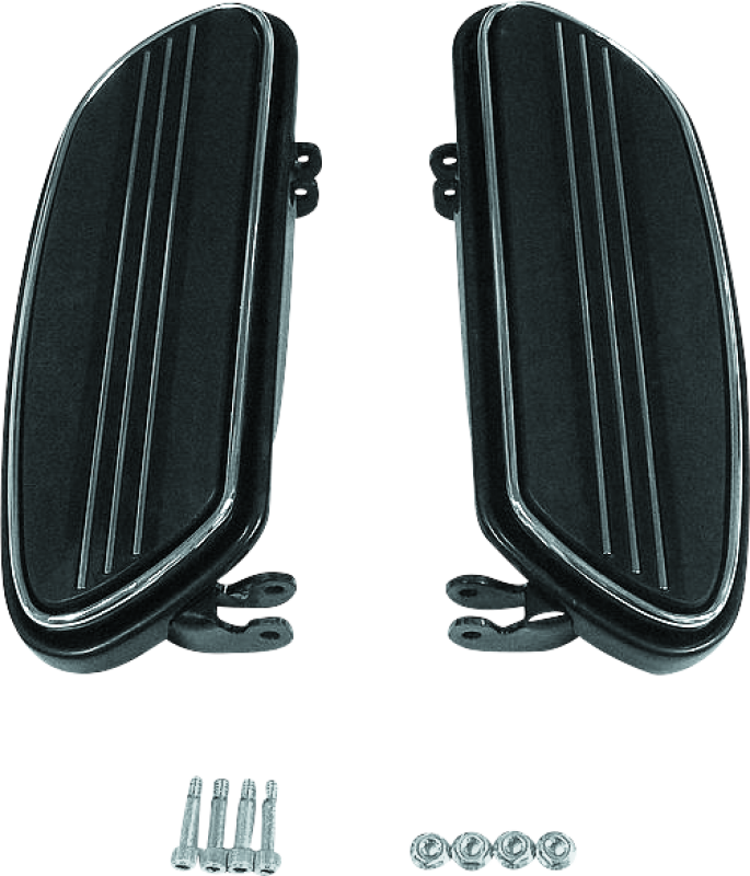 Biker's Choice 491325 Bikers Choice 86-Up FLH FLT Black Extended Floorboard Kit - Photo - Primary