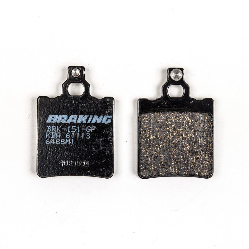 Braking Brake PAD SET Semi-Metallic - 648SM1 For Aprilia Tuono 50 2004-2005 | KTM SX 65 1998-2003