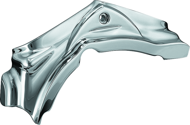 Kuryakyn 8393 Cylinder Base Cover 07-17 Softails Chrome - Photo - Primary