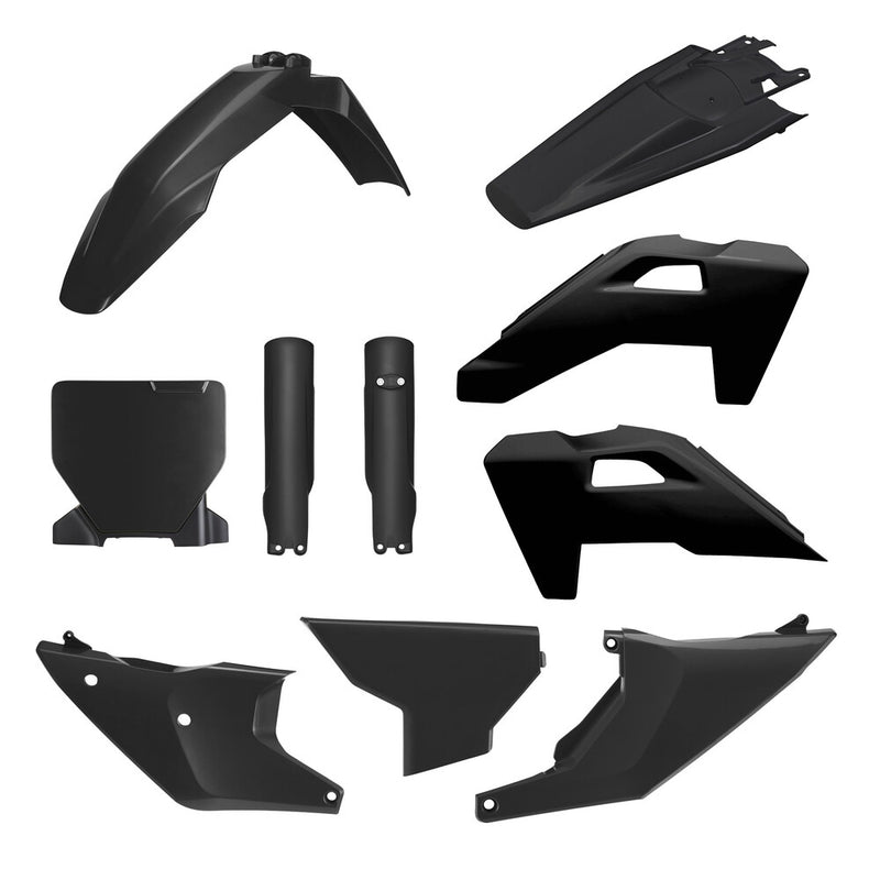 Polisport 64-91644 91644 FULL PLASTIC KIT BLACK
