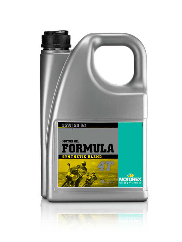 Motorex 580-0261 306183 FORMULA MOTOR OIL 4T 15W50 4L