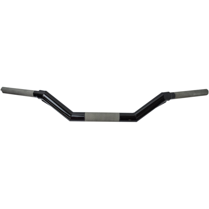 TRASK 0601-2788 TM-2084BK 1-1/4" V-Line Handlebar - Moto - Black