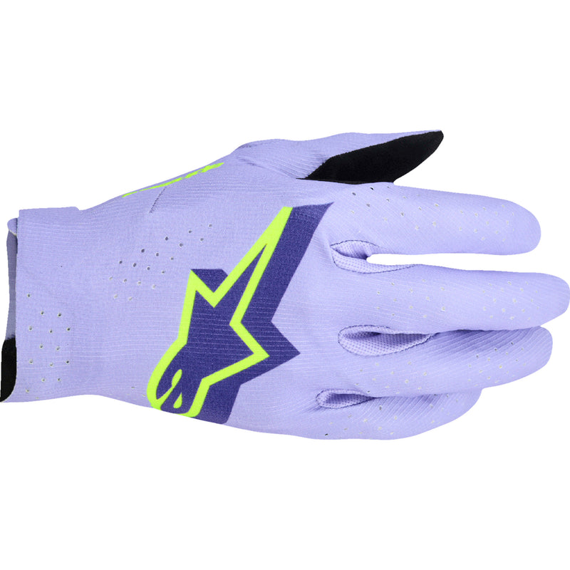 ALPINESTARS Supertech MX Gloves Lavender/Violet/Fluo - Yellow