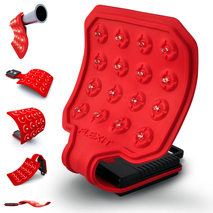 RISK RACING 3850-0621 00112 FLEXIT 2.0 - 200 Lumen Flexible Flashlight Flashlight - FLEXIT - LED - 200 Lumens - Red