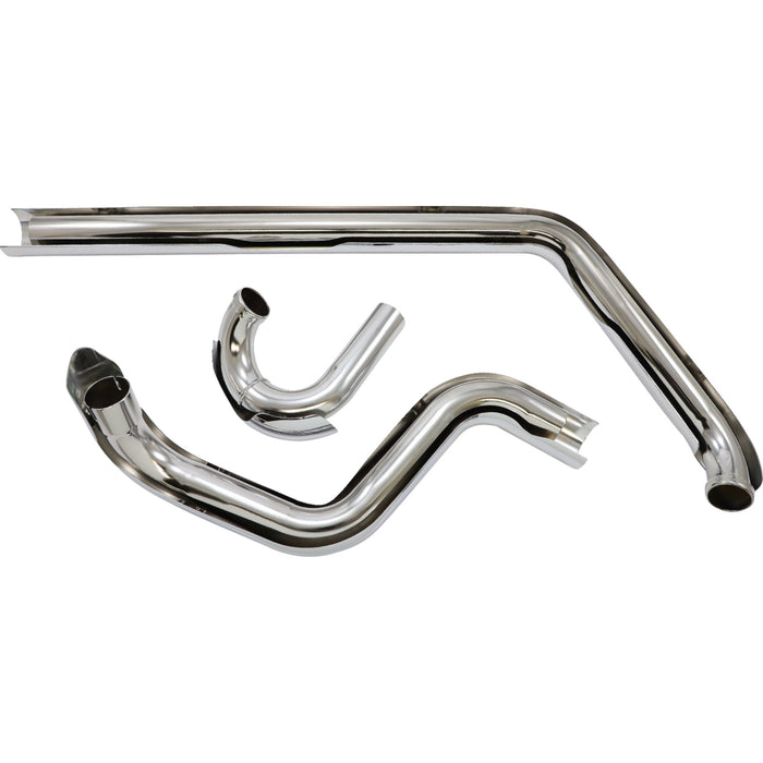 COBRA 1800-1753 6984 Bad Hombre Dual Exhaust System - True Dual Exhaust - Billet Tip - '97-'06 Softail