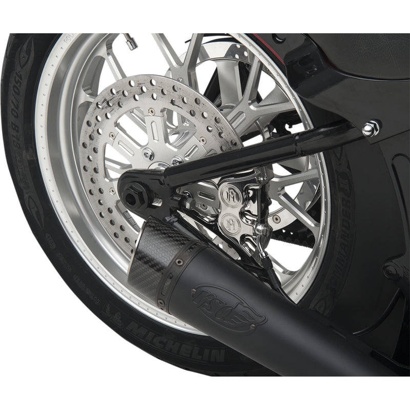 Performance Machine (pm) Brake Caliper Kit - 1256-0077-CH For Harley Softail 2008-2017