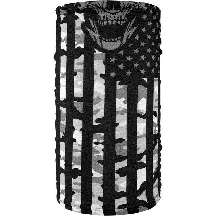 ZAN HEADGEAR 2502-0252 TF462 Motley Tube® Fleece Lined Neck Tube Motley Tube® Fleece Lined Tube - Urban Camo Flag