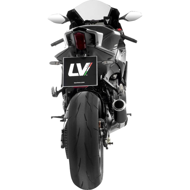 LEOVINCE 1810-3291 15415CU 3-into-1 LV Corsa Exhaust System carbon - yzf-r9