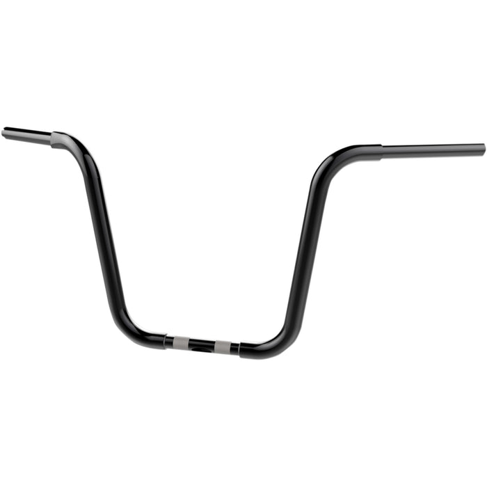 KHROME WERKS 0601-2834 300877 1-1/4" Bobber Ape Hanger Handlebar — Fat Bobber/Ape Hanger/Bobber Ape - 14" - Black